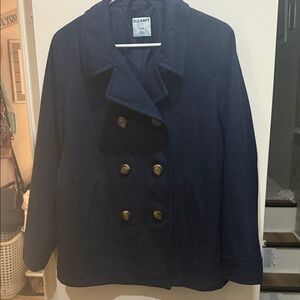 Old Navy Navy Blue Pea Coat
